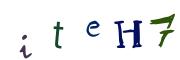Image CAPTCHA