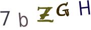 Image CAPTCHA