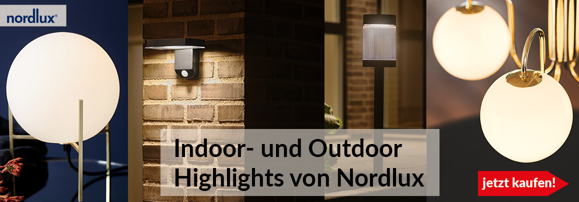 Indoor- und Outdoor Highlights von Nordlux