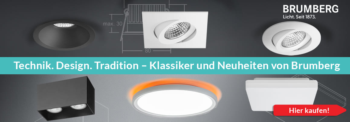 Technik. Design. Tradition – Klassiker und Neuheiten von Brumberg